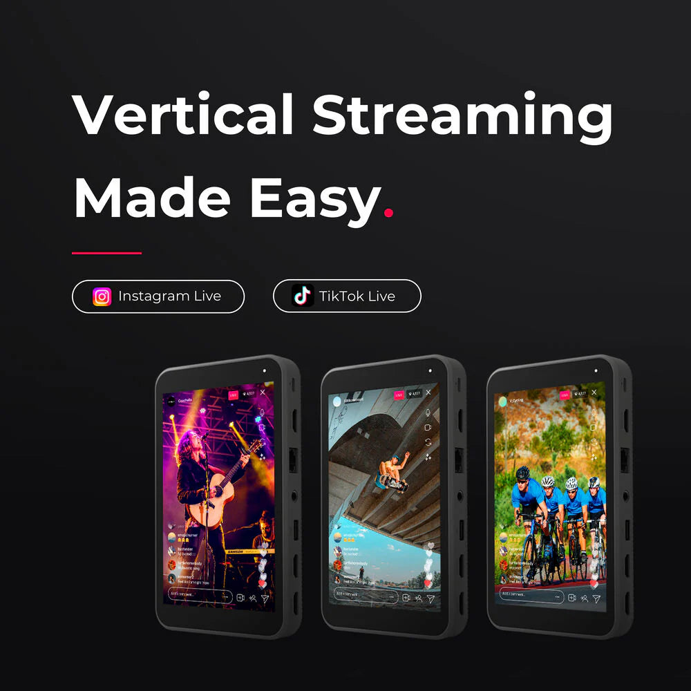 YoloLiv Instream – Il Primo dispositivo All-in-One per il live streaming verticale su Instagram & TikTok