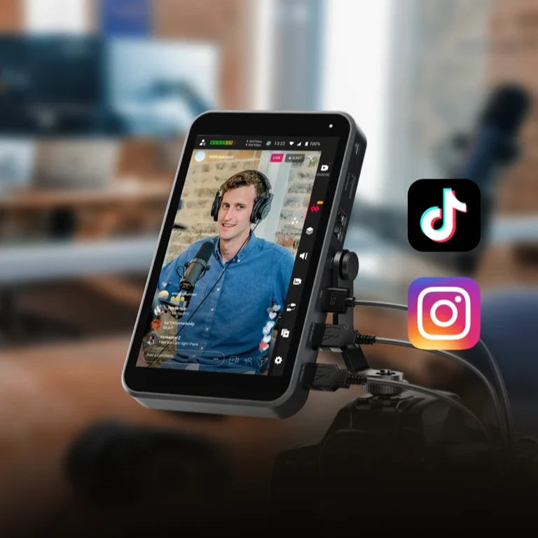 YoloLiv Instream – Il Primo dispositivo All-in-One per il live streaming verticale su Instagram & TikTok