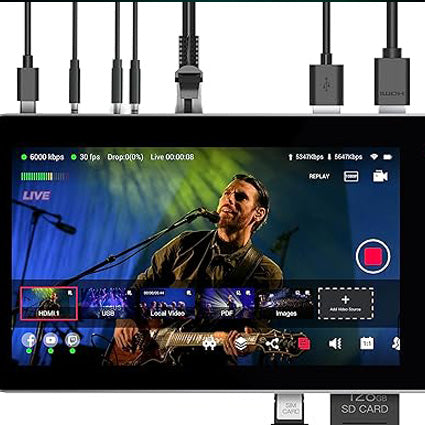 YoloLiv YoloBox Mini Ultra-Portable All-in-One Smart Live Broadcast Encoder and Monitor